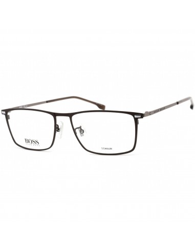 Hugo Boss Men's Eyeglasses - Full Rim Matte Brown/Grey Frame | BOSS 1239/F 0YZ4 00 Jusqu'à 80% De Réduction