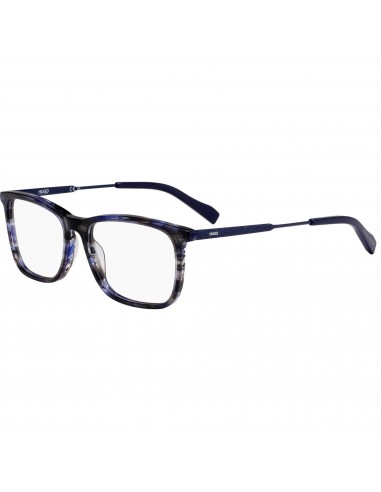 Hugo Boss Orange Men's Eyeglasses - Clear Lens Striped Blue Frame | Bo 0307 0AVS 00 Economisez 