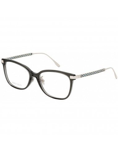 Jimmy Choo Women's Eyeglasses - Clear Lens Glitter Grey/Silver | JC 236/F 0Y6U 00 Pour