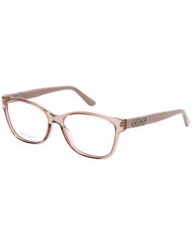 Jimmy Choo Women's Eyeglasses - Clear Demo Lens Nude Square Frame | JC 238 0FWM 00 meilleur choix