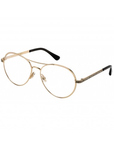 Jimmy Choo Women's Eyeglasses - Clear Demo Lens Gold and Grey Frame | JC 244 02F7 00 france