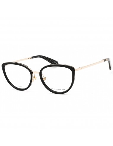 Kate Spade Women's Eyeglasses - Black and Gold Cat Eye Shape Frame | Audri/G 0807 00 la chaussure