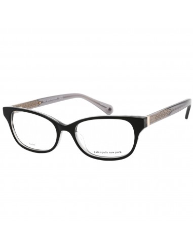 Kate Spade Women's Eyeglasses - Clear Lens Black Rectangular Frame | Rainey 0807 00 la colonne vertébrale