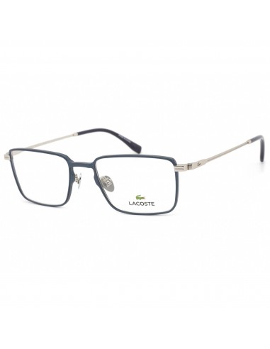 Lacoste Men's Eyeglasses - Clear Lens Blue/Silver Rectangular Frame | L2275E 424 Comment ça marche