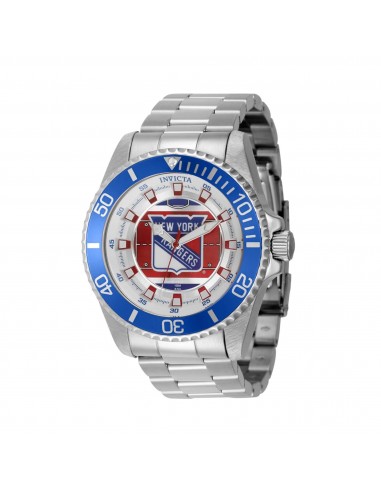 Invicta Men's Quartz Watch - NHL New York Rangers Stainless Steel Bracelet | 42247 Les êtres humains sont 